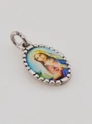 Twisted Edge Medal 15mm – Sacred Heart of Mary