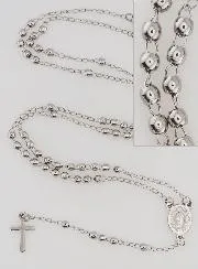 Stainless Steel Miraculous Medal Rosary