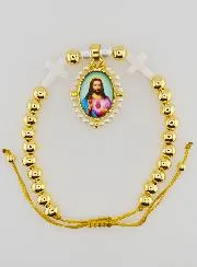 Adjustable Bracelet – Sacred Heart of Jesus