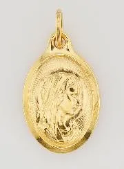 Medal of the Virgin Mary in Profile – 25mm
