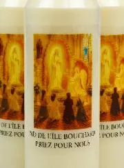 Set 3 Sanctuary Candles to Our Lady of Île Bouchard