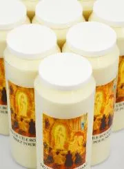 Set 10 Sanctuary Candles to Our Lady of Île Bouchard