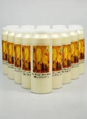 Set 20 Sanctuary Candles to Our Lady of Île Bouchard