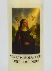 Sanctuary Candle to Saint Scholastica