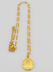 Miraculous Medal and Beaded Necklace – White