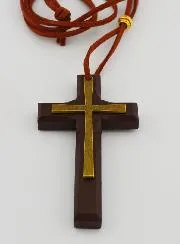 First Communion Cross with Cord