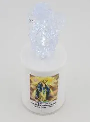 LED Church Candle: Our Lady of Miracles – 60 days