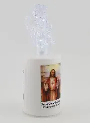 LED Church Candle Sacred Heart of Jesus – 60 days
