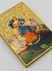 Icon Frame Mary Untier of Knots – 15 cm
