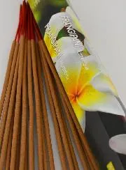 Frangipani Incense Sticks 30g – Charcoal-free