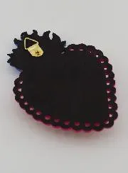 Colourful Ex Voto Wall Decoration - 11cm