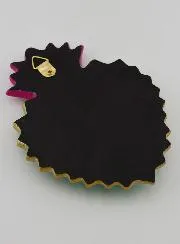 Colourful Ex Voto Wall Decoration - 13cm