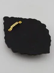 Ex Voto Wall Decoration Black and Bronze - 15cm