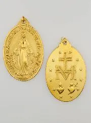 Golden Miraculous Medal – 22mm