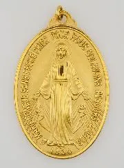 Golden Miraculous Medal – 22mm