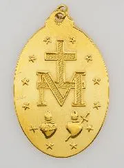 Golden Miraculous Medal – 22mm