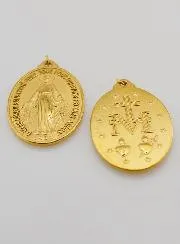 Golden Miraculous Medal – 22mm