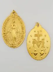 Golden Miraculous Medal – 28mm