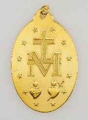 Golden Miraculous Medal – 28mm