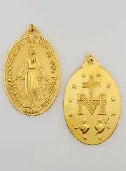 Golden Miraculous Medal – 33mm