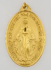 Golden Miraculous Medal – 33mm