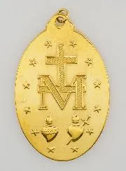 Golden Miraculous Medal – 33mm