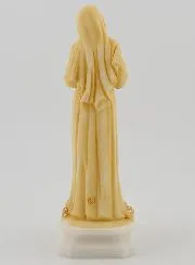 Painted Alabaster Statue of Saint Rita – 12cm