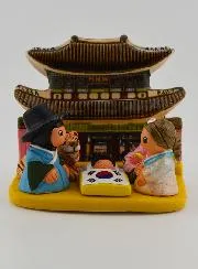 World Christmas Nativity Scene – South Korean Nativity Scene