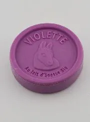 Soap with Organic Donkey Milk and Violets - 100g