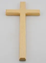 Crucifix made from Natural Lime Wood – 22cm