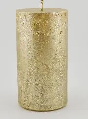 Modern Christmas Candle – Champagne