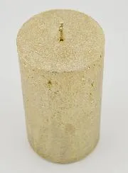 Modern Christmas Candle – Champagne