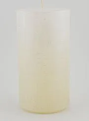 Modern Tabletop Candle – Pearlescent White