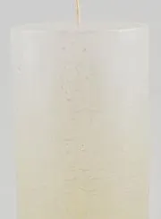 Modern Tabletop Candle – Pearlescent White