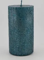 Modern Decorative Candle – Blue-Green