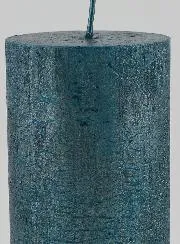 Modern Decorative Candle – Blue-Green
