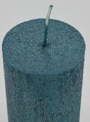 Modern Decorative Candle – Blue-Green