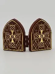 Small Diptych Icon – Christ Pantocrator and the Holy Family