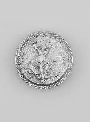 Saint Michael Car Magnet Badge – 3cm