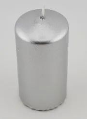 Tabletop Candle - Silver