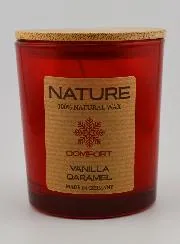 Organic Scented Candle – Vanilla Caramel
