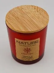 Organic Scented Candle – Vanilla Caramel