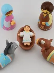 Children’s Nativity Scene – Pink Mary