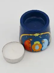Nativity Scene Candle Holder 5cm
