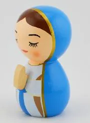 Statue of Mary in Prayer – 10cm