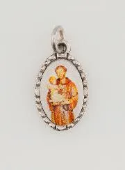 Twisted-Edge Medal 15mm – Saint Benedict