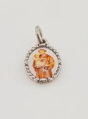 Twisted-Edge Medal 15mm – Saint Benedict