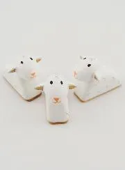 Christmas Nativity Scene – 3 Sheep 4cm