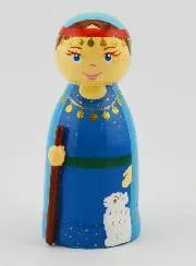 Wooden Figurine – Sarah