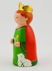 Wooden Figurine – King David